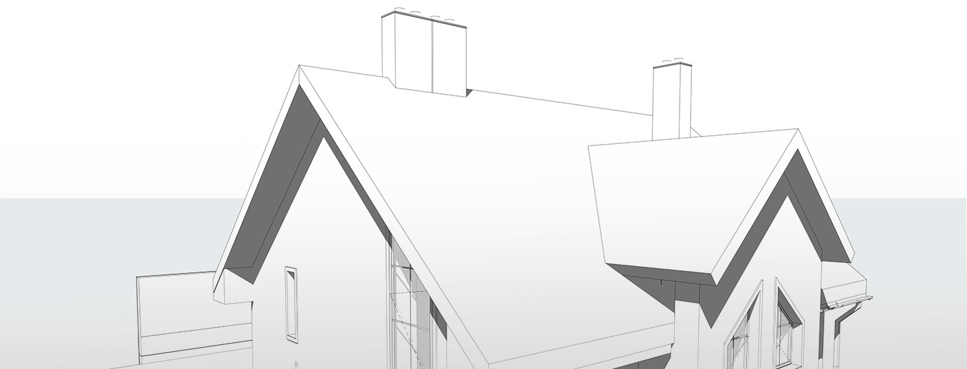 Как правильно отсечь элементы с помощью крыши в ARCHICAD?