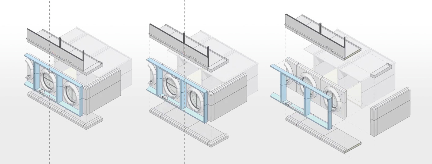 Взрыв-схема в ARCHICAD