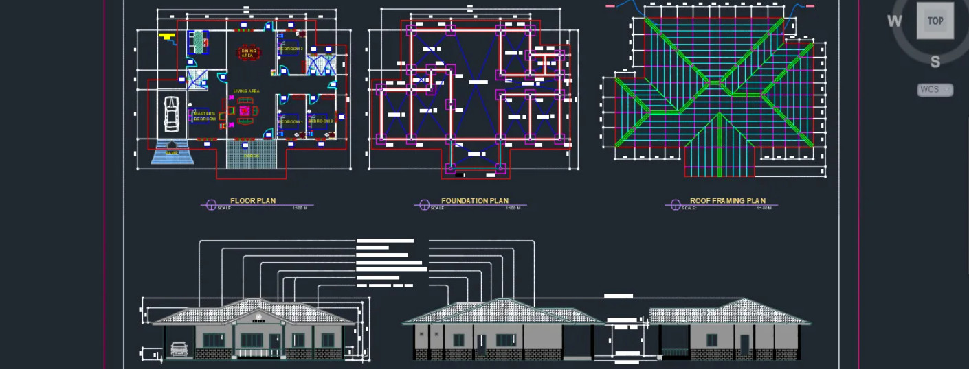 План этажа в AutoCAD. Быстрый способ