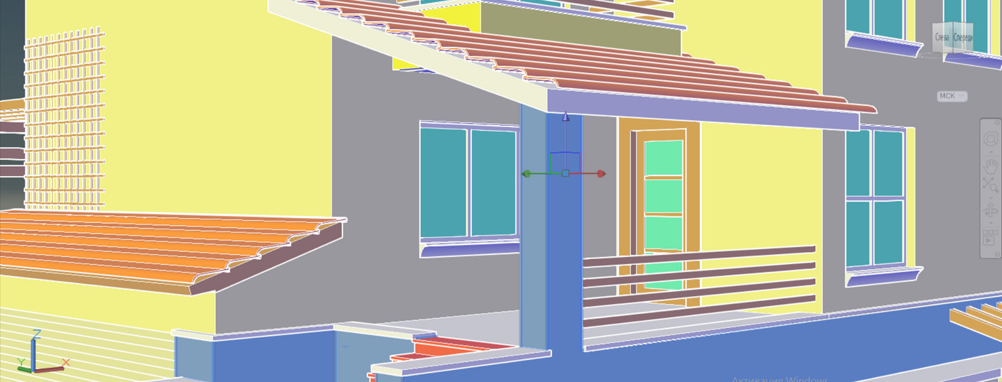 Создание динамического 3d блока в autocad