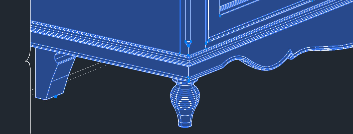 Как облегчить 3d модель в автокаде