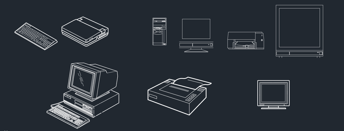 Коллекция блоков для AutoCAD 