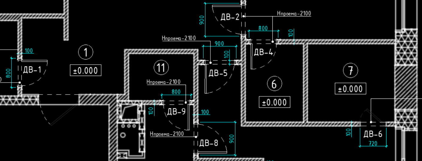 Операции над слоями AutoCAD: выключение, заморозка, блокировка