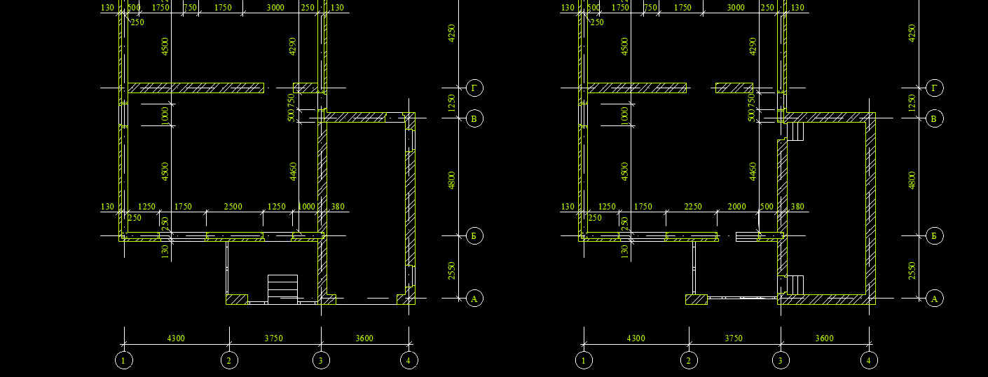 Создание координатных осей с помощью модуля СПДС AutoCAD