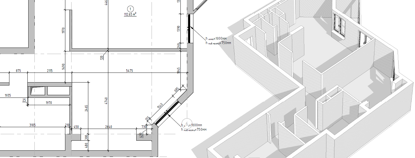 Планировка в Revit в 5 раз быстрее