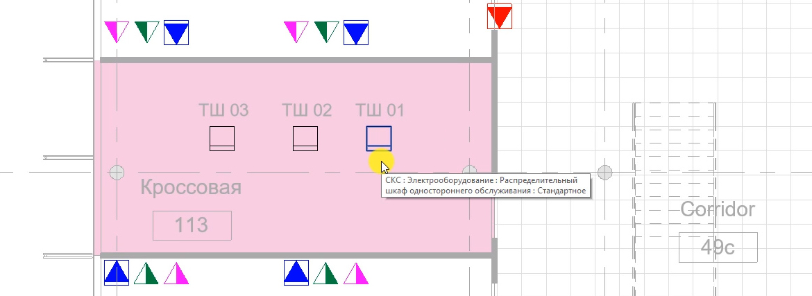 Особенности проектирования СКС в Revit