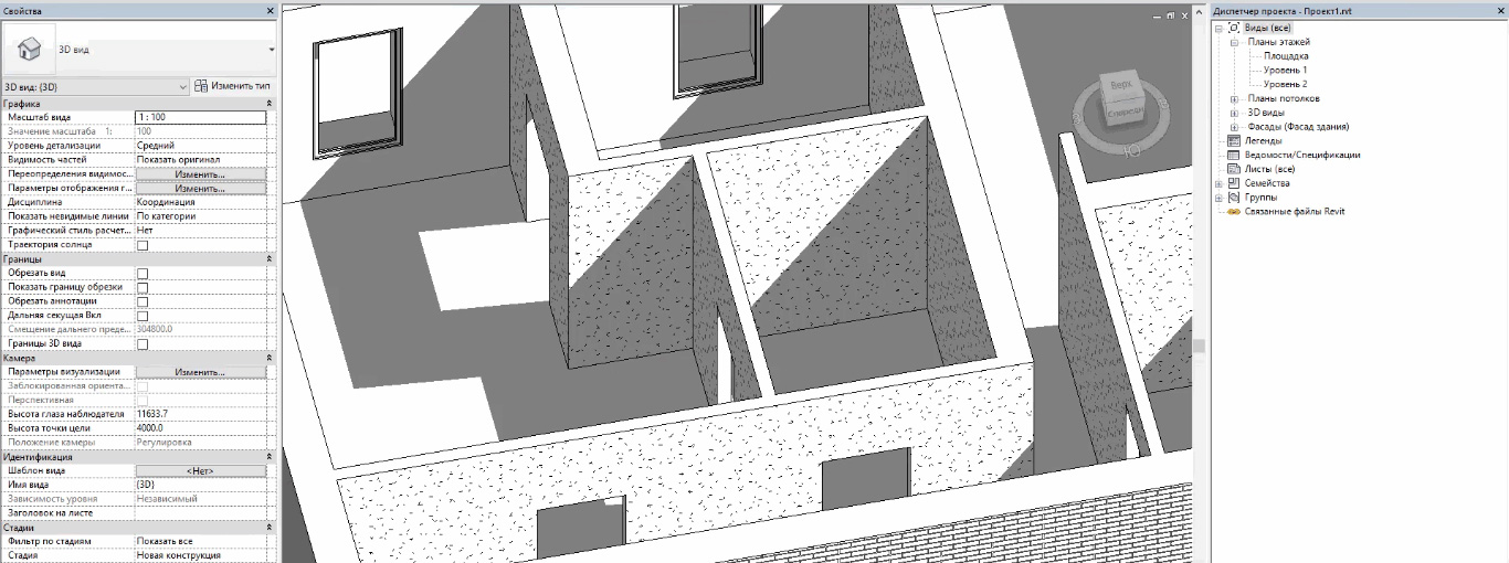[Revit] Плинтусы и другие линейные объекты с профилем